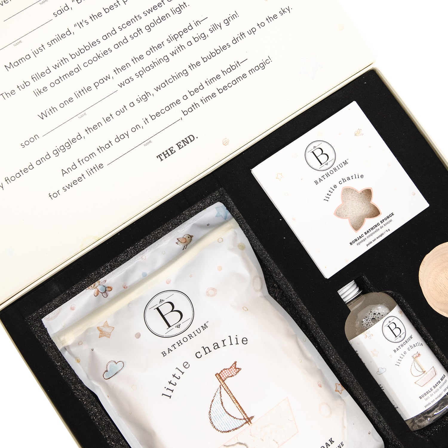 little charlie™ My First Bath Ritual Gift Box Set | Bathorium