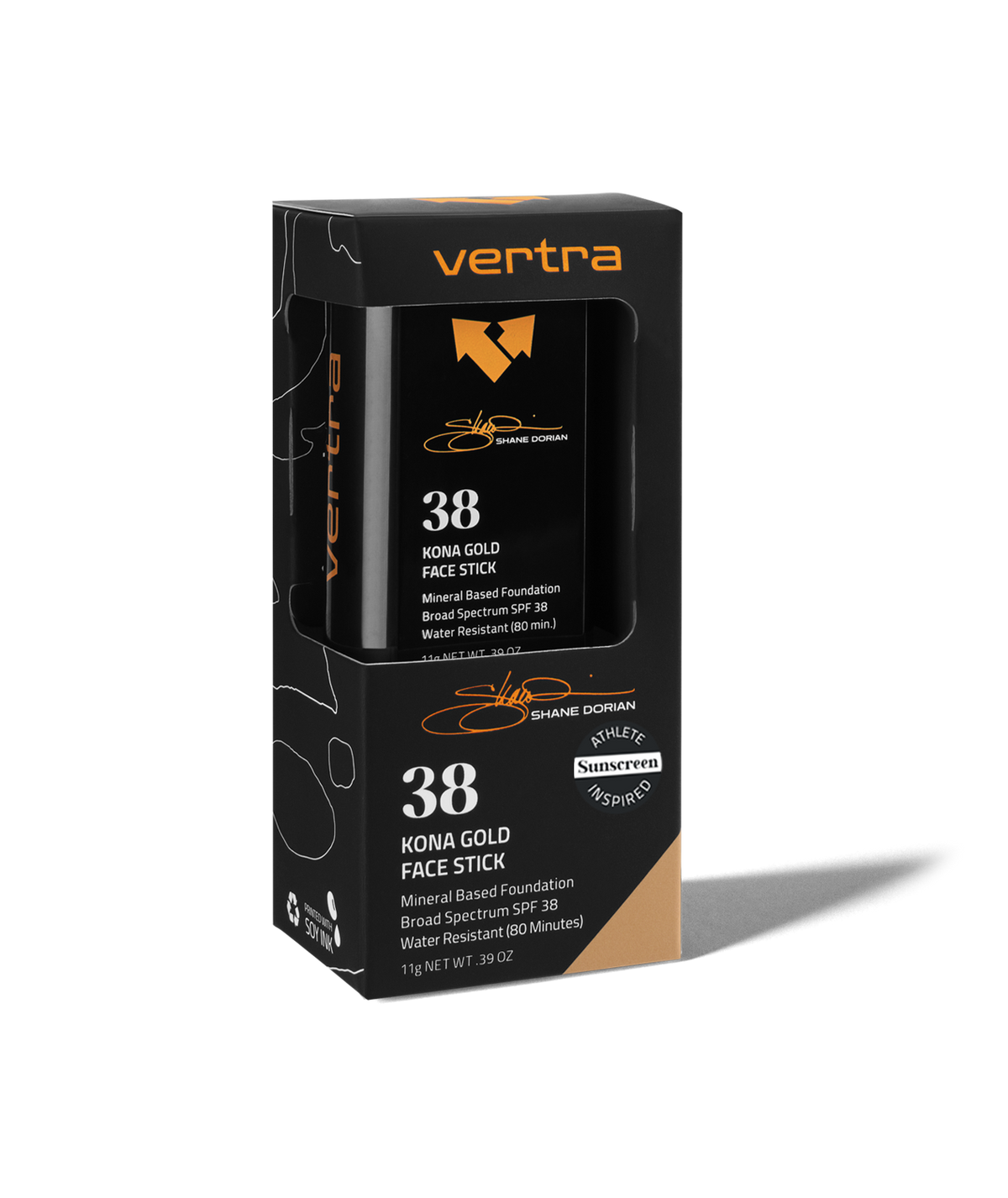 Kona Gold Sunscreen Face Stick SPF 38 x Shane Dorian | Vertra