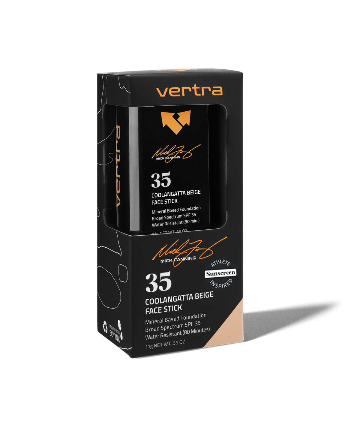 Coolangatta Beige Sunscreen Face Stick SPF 35 x Mick Fanning | Vertra