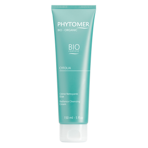 Phytomer Cyfolia Organic Radiance Cleansing Cream 150ml turquoise tube