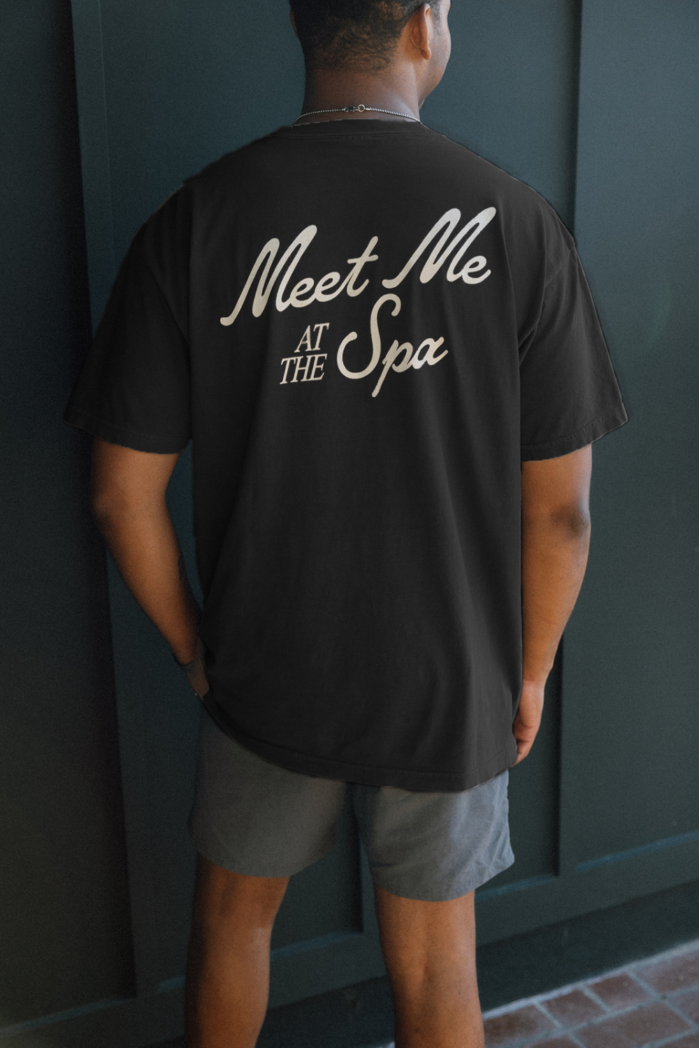 Meet Me At The Spa Retro Unisex T-Shirt | Lucky Owl