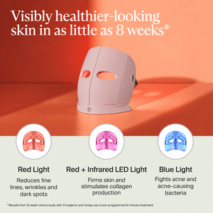 Limited Edition TheraFace Mask - Blush Frost | Therabody