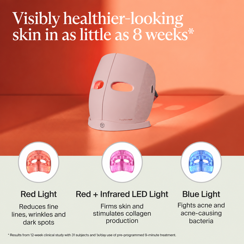 Limited Edition TheraFace Mask - Blush Frost | Therabody