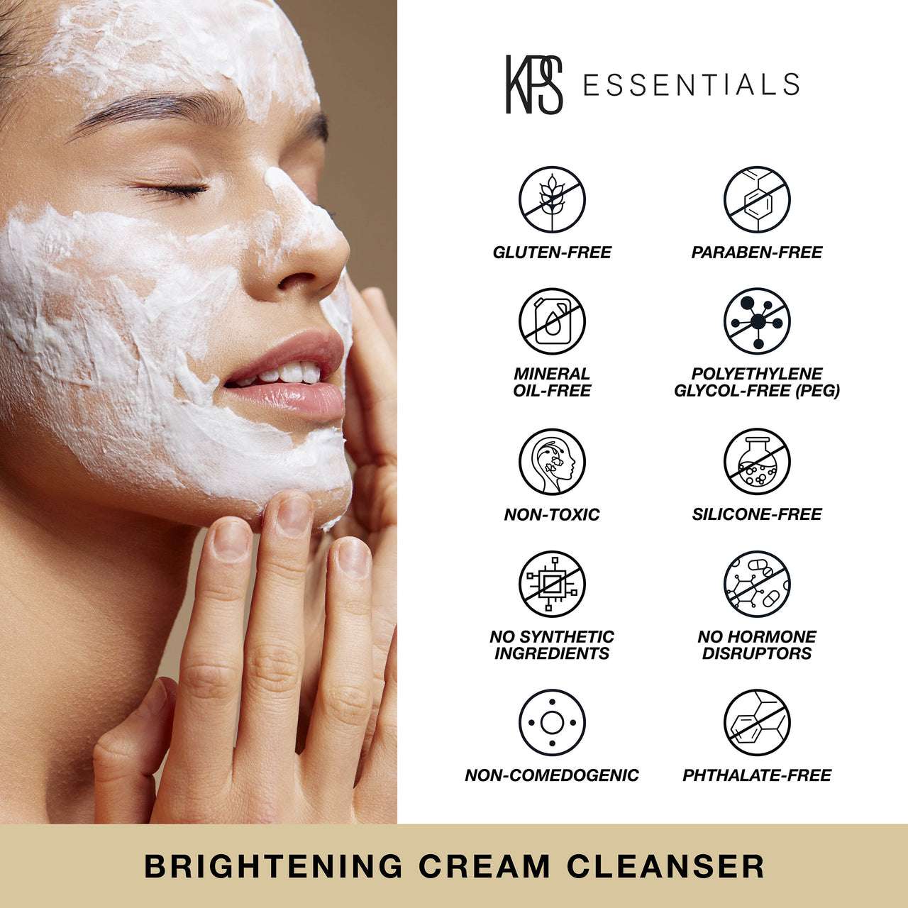 Brightening Cream Cleanser | Kindness Powered Skincare