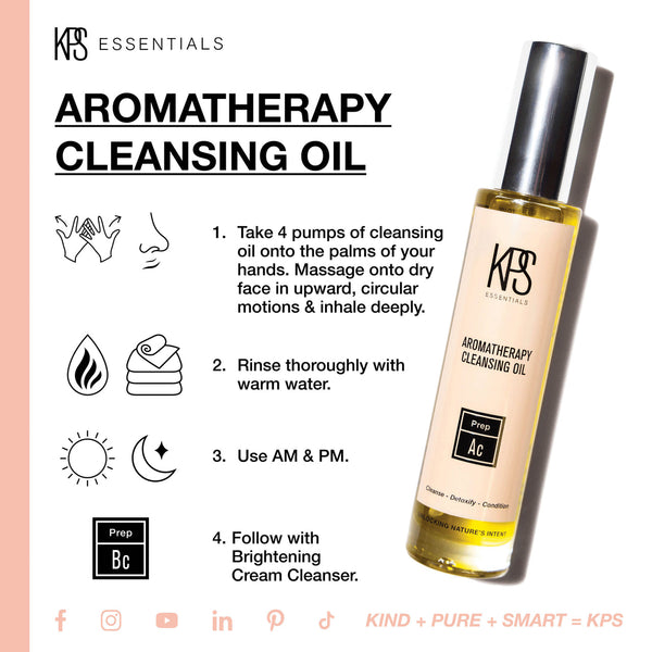 Aromatherapy Cleansing Oil | Kindness Powered Skincare