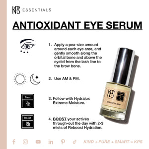 Antioxidant Eye Serum | Kindness Powered Skincare