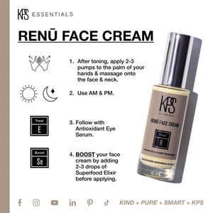 Renū Face Cream | Kindness Powered Skincare