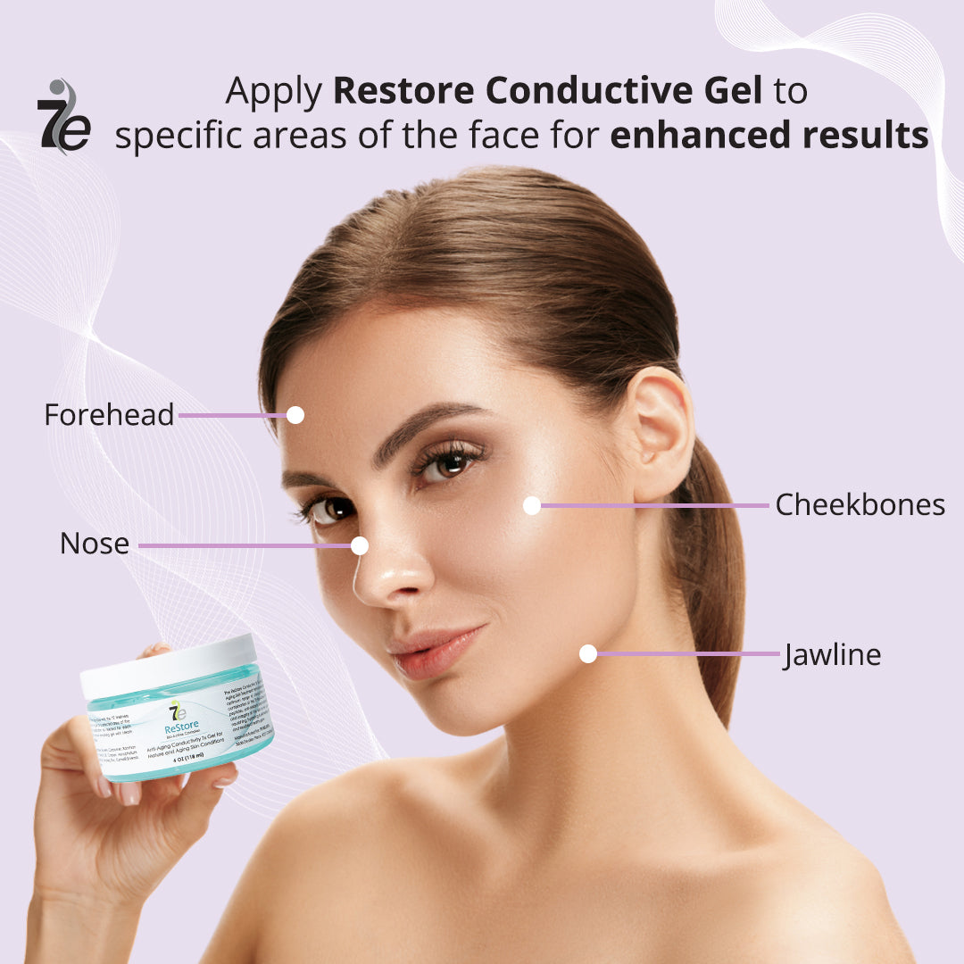 ReStore Conductive Gel with Bio-Active Complex - 4oz | 7e Wellness