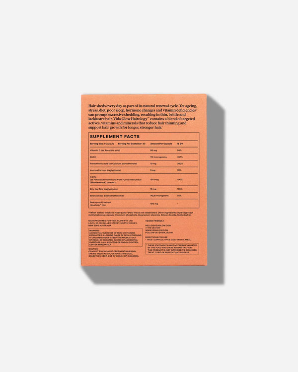 Hairology Capsules | VIDA GLOW