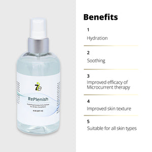 Replenish Hydrating Conducting Spritzer Spray Gel - 8 oz | 7e Wellness