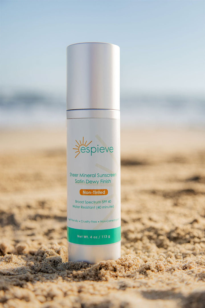 Non-Tinted Sunscreen SPF 40 (satin dewy finish) | Espieve