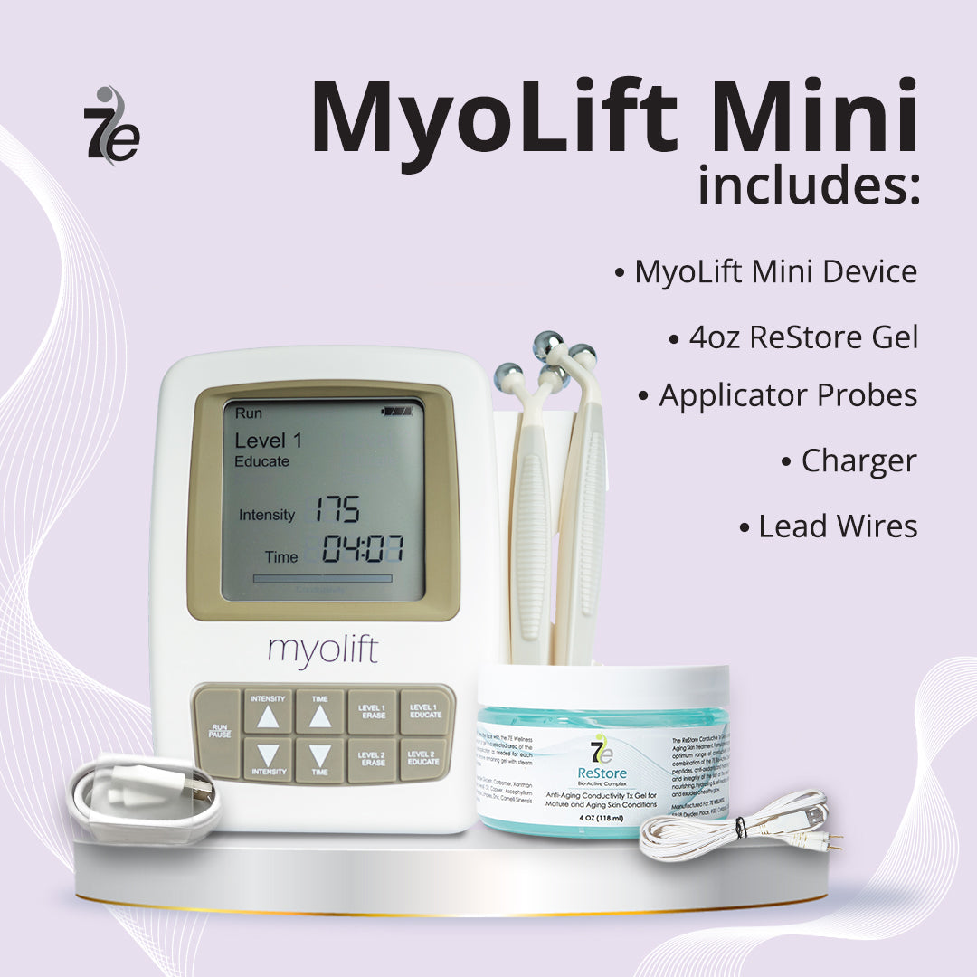 MyoLift Mini Microcurrent Facial Device | 7e Wellness