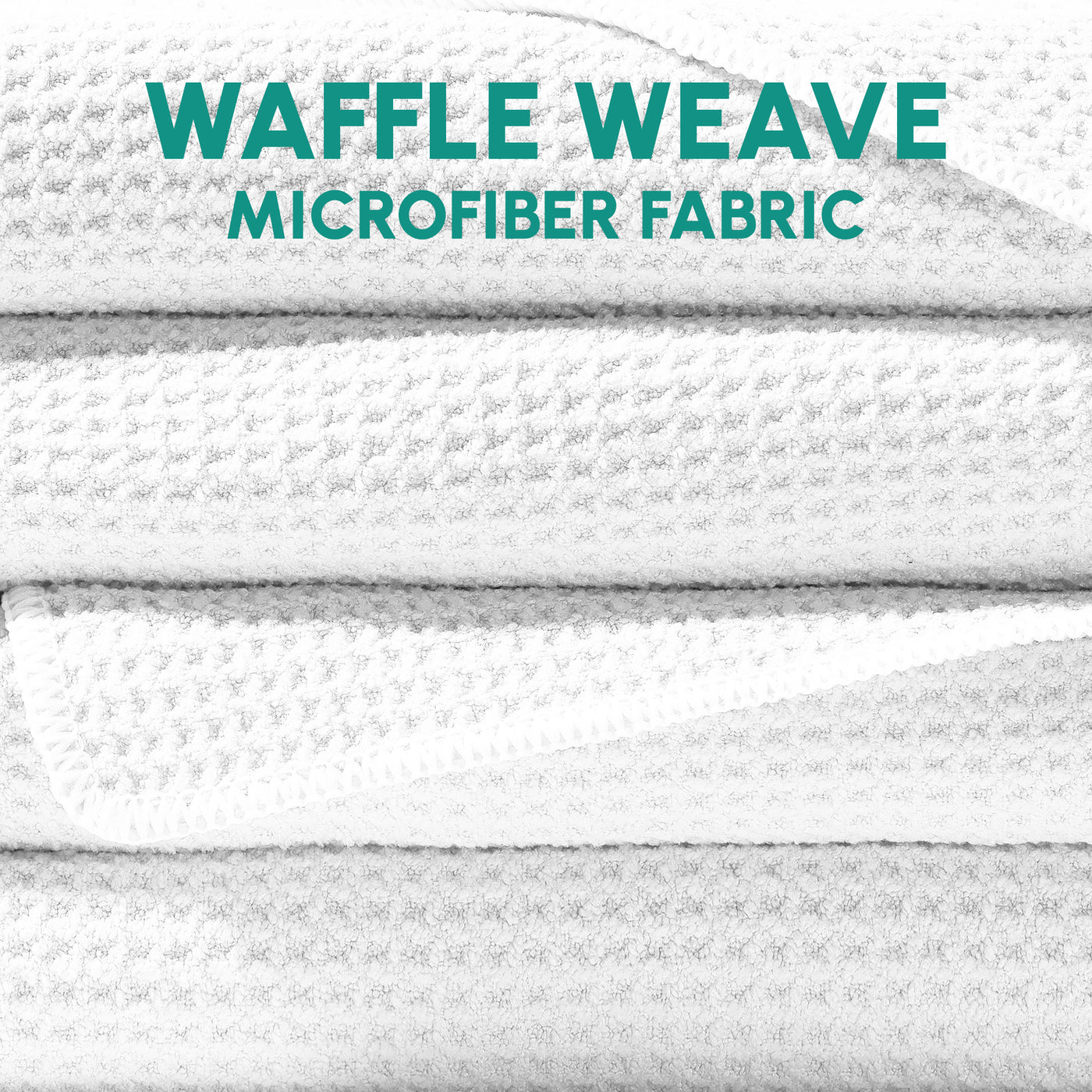 Waffle Microfiber Beach Towel - Curl  | SUN'Y