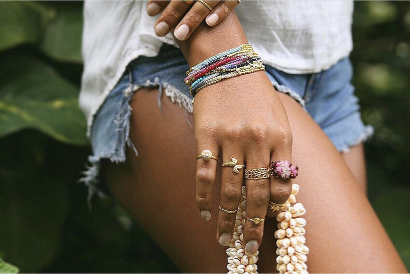 Gemstone Fade Bracelet | Catherine Weitzman Jewelry