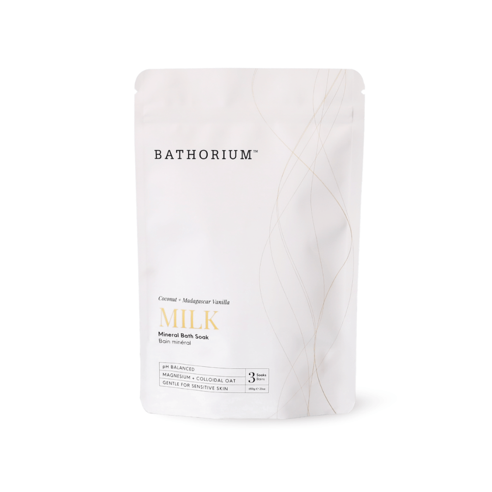 Coconut + Madagascar Vanilla Milk Mineral Soak | Bathorium