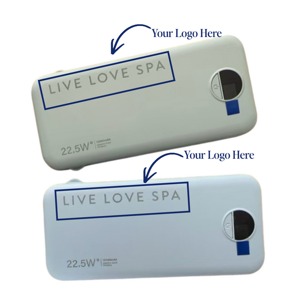 Portable Charger Fast Charging Power Bank - Private Label | Live Love Spa
