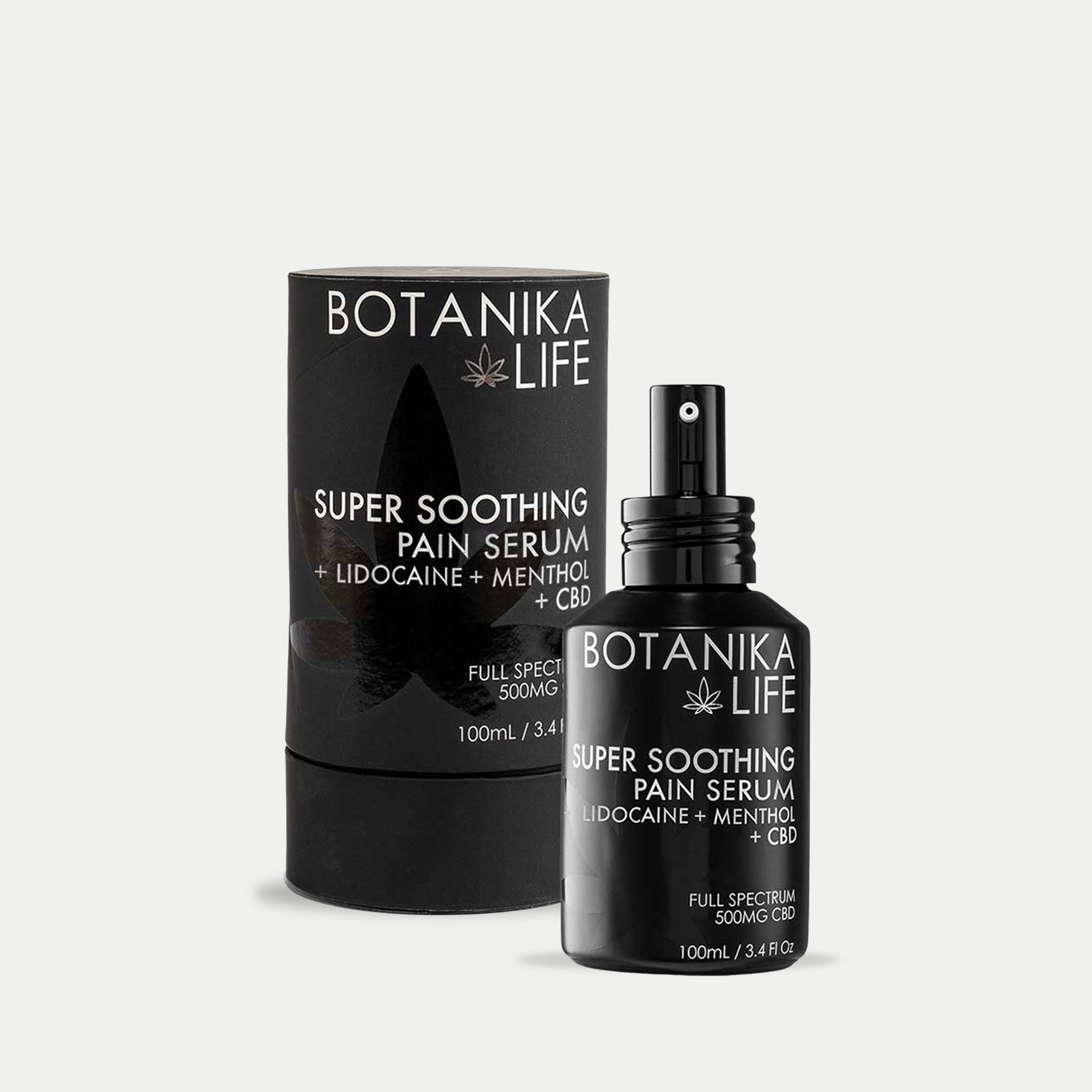 Super Soothing Pain Serum + Lidocaine + Menthol + CBD | Botanika Life