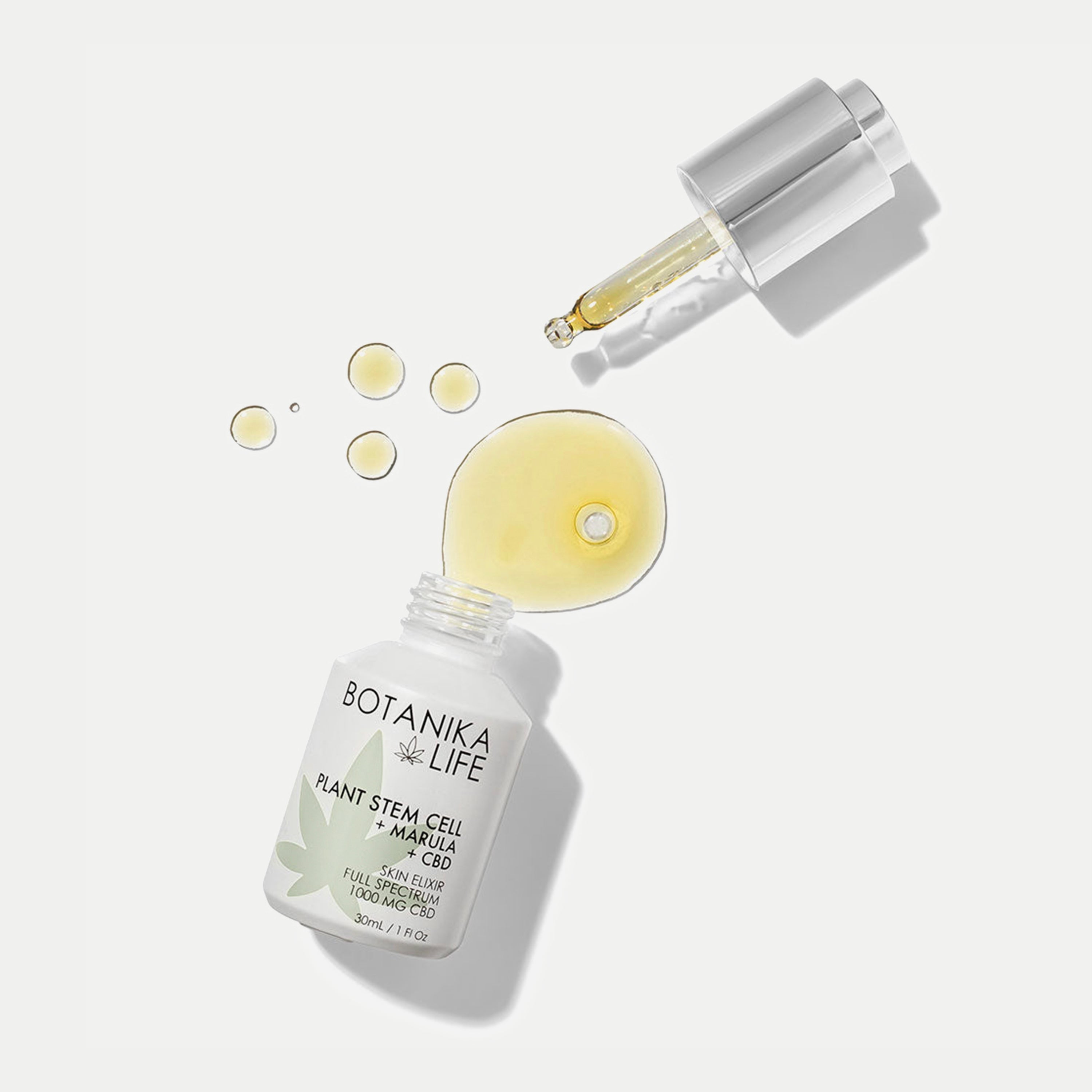 Plant Stem Cell + Marula + CBD Skin Elixir | Botanika Life