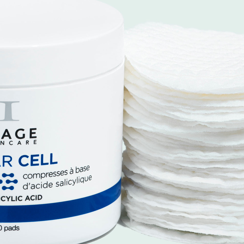 CLEAR CELL salicylic clarifying pads | IMAGE Skincare