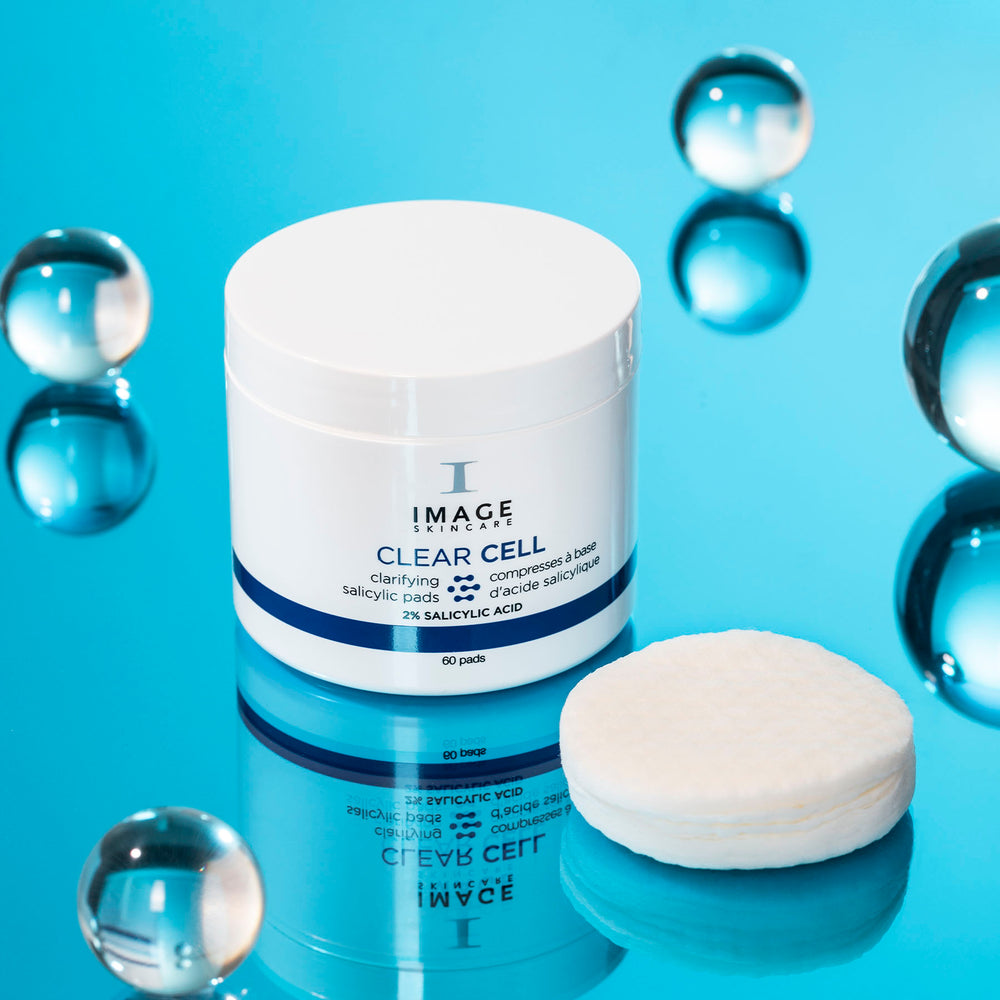 CLEAR CELL salicylic clarifying pads | IMAGE Skincare