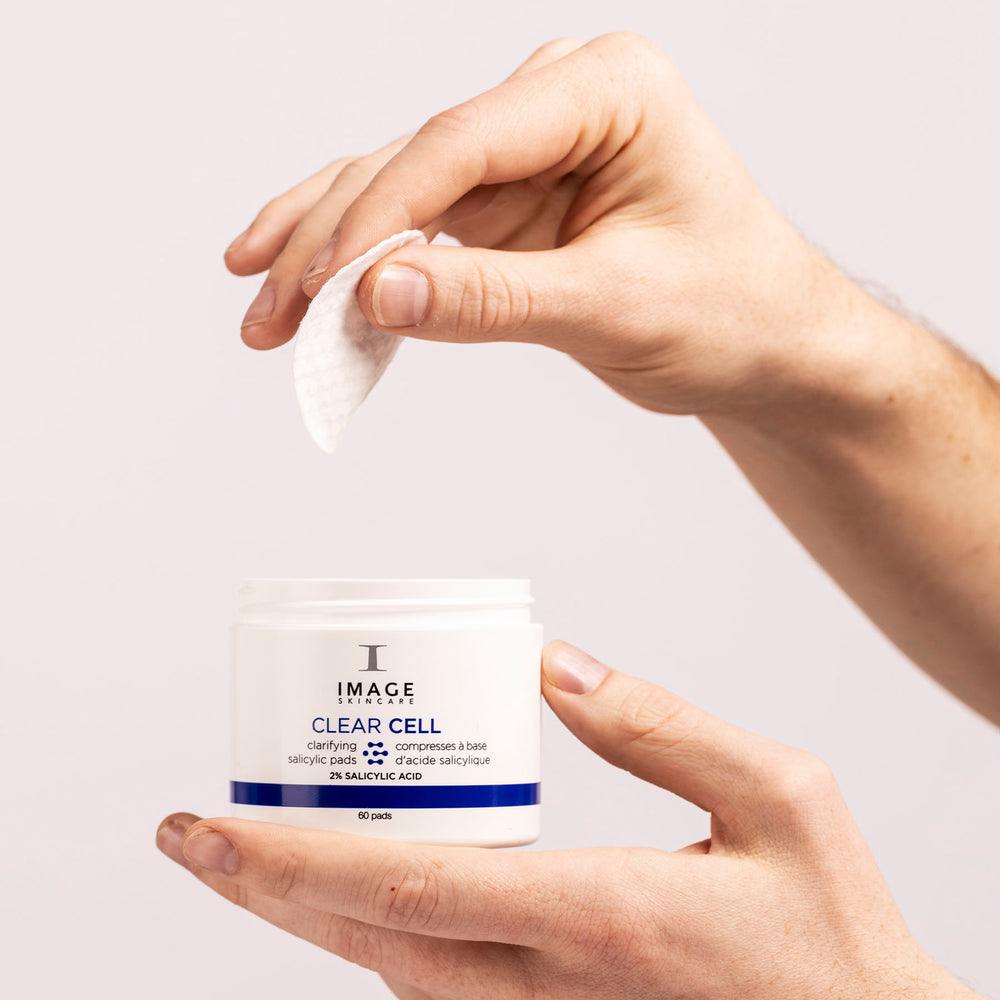 CLEAR CELL salicylic clarifying pads | IMAGE Skincare