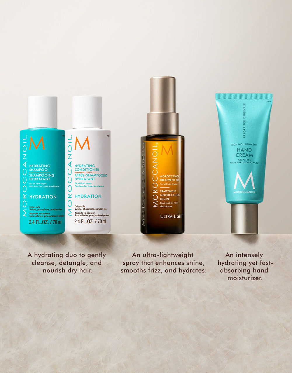 Hydration Travel Hair Set | Moroccanoil