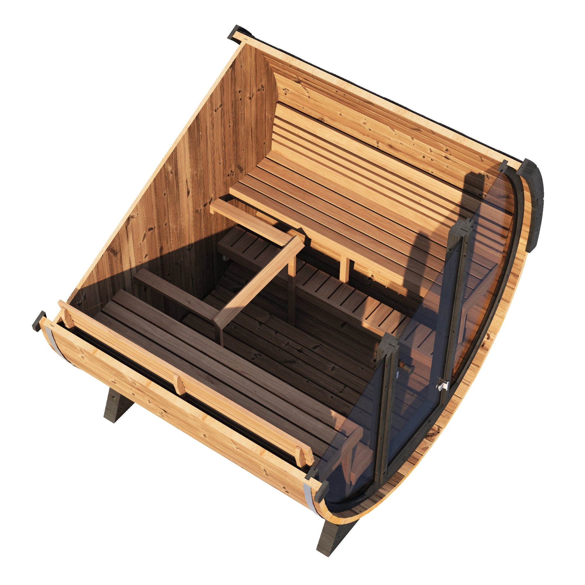 EE8G Sauna Barrel - 6-8 Person | Western Sol