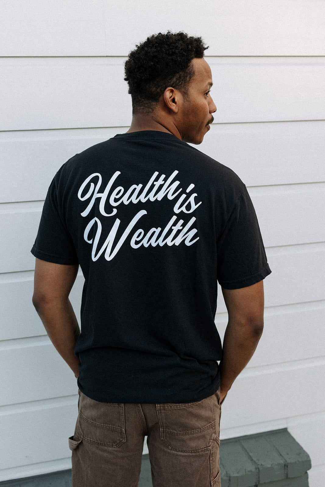 Health Is Wealth T-Shirt | Lucky Owl