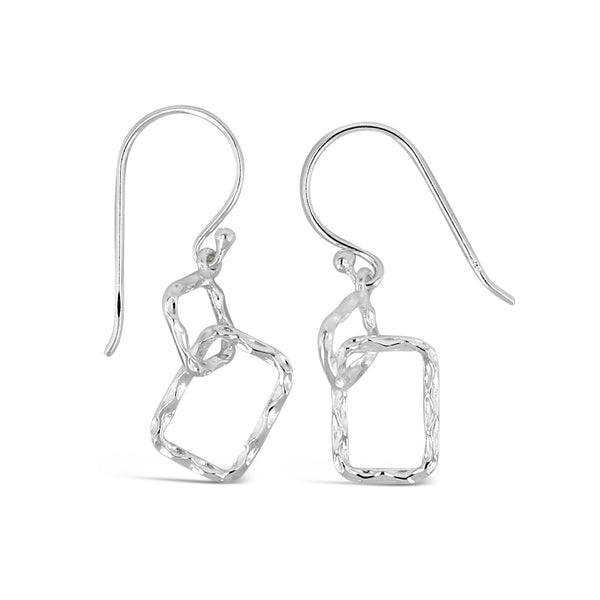 Geometry Rectangles Earrings | Little Sparkles