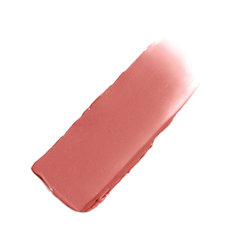 Smooth swatch of a warm rosy blush shade representing the creamy texture of Glow Time Blush Stick | Jane Iredale, ideal for natural skincare makeup looks.