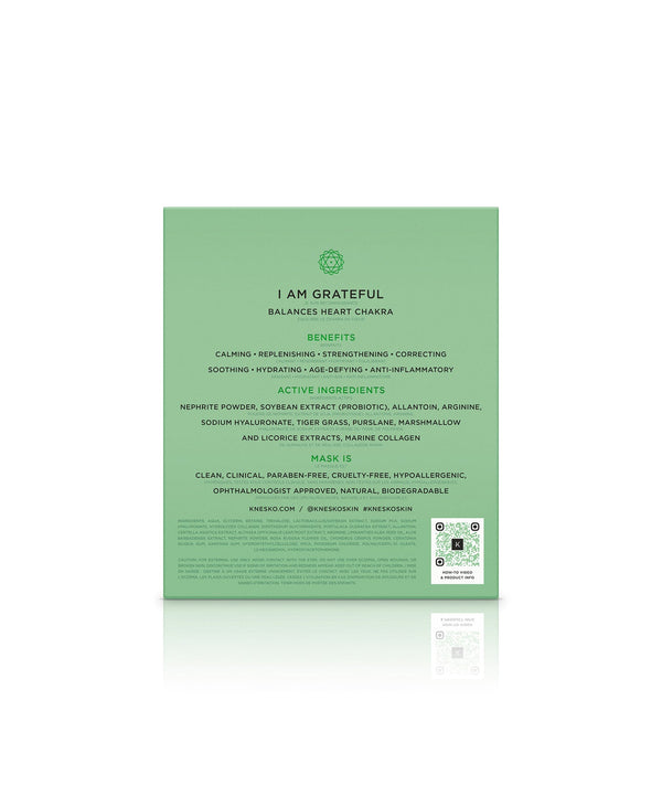 Green Jade Calm Face Mask | KNESKO