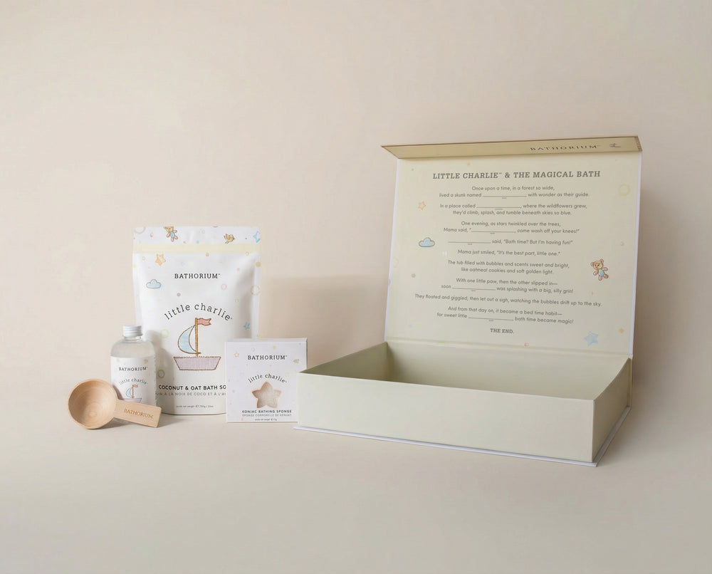 little charlie™ My First Bath Ritual Gift Box Set | Bathorium