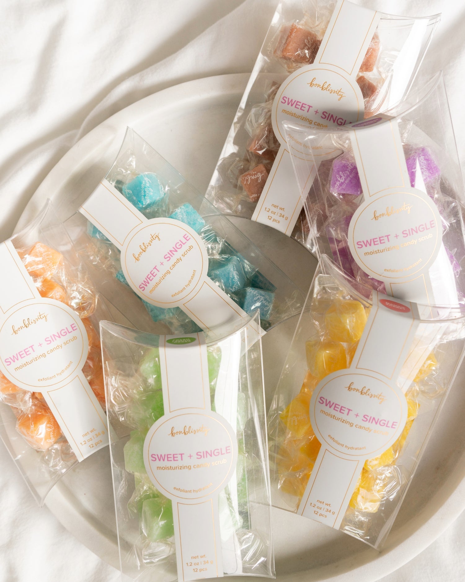 Mini-Me Pack: Sweet+Single Candy Scrub | Bonblissity