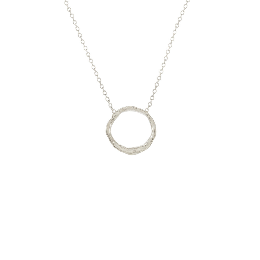 Small Opihi Circle Necklace | Catherine Weitzman Jewelry