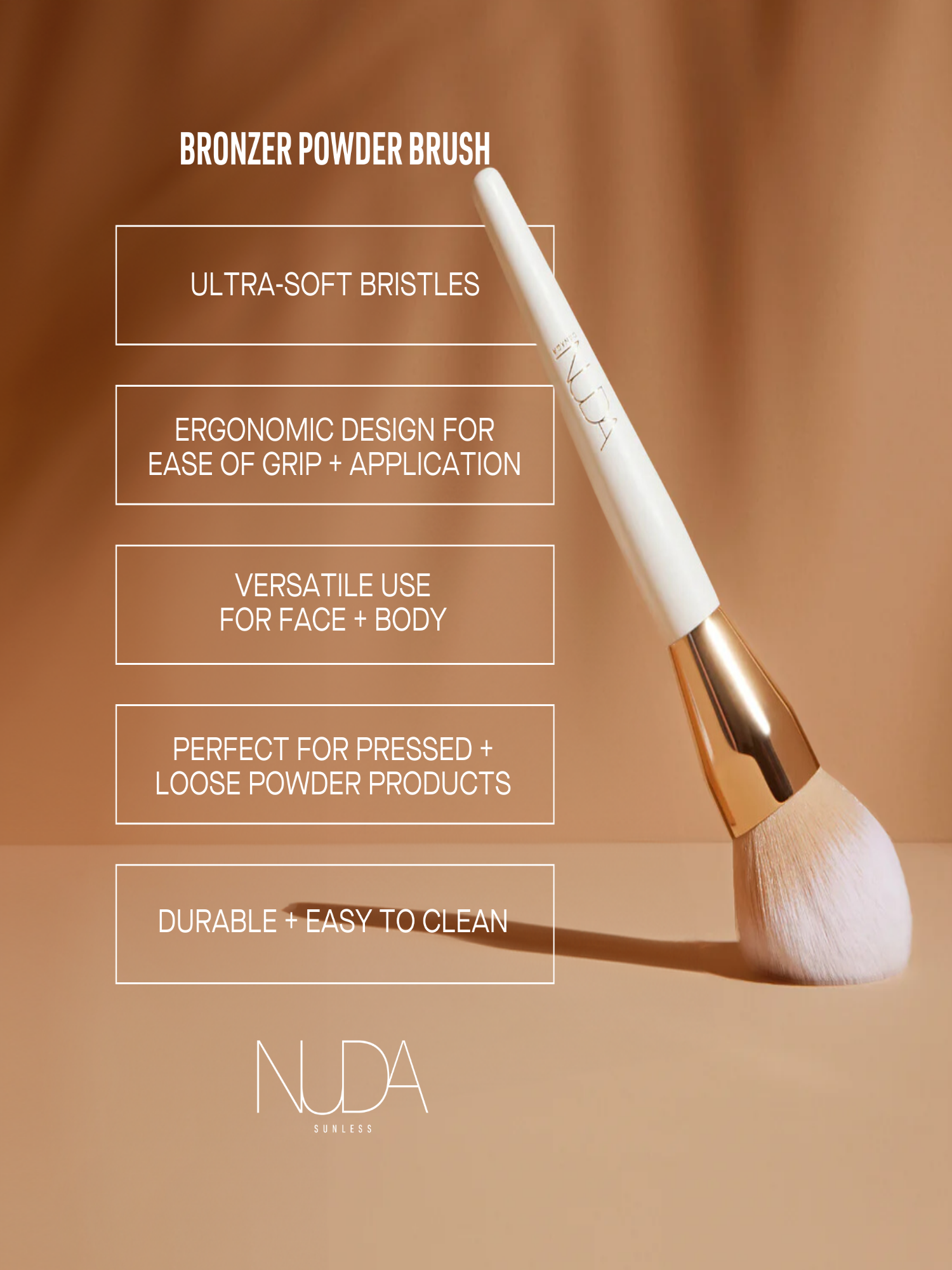 Bronzing Powder Brush | NUDA