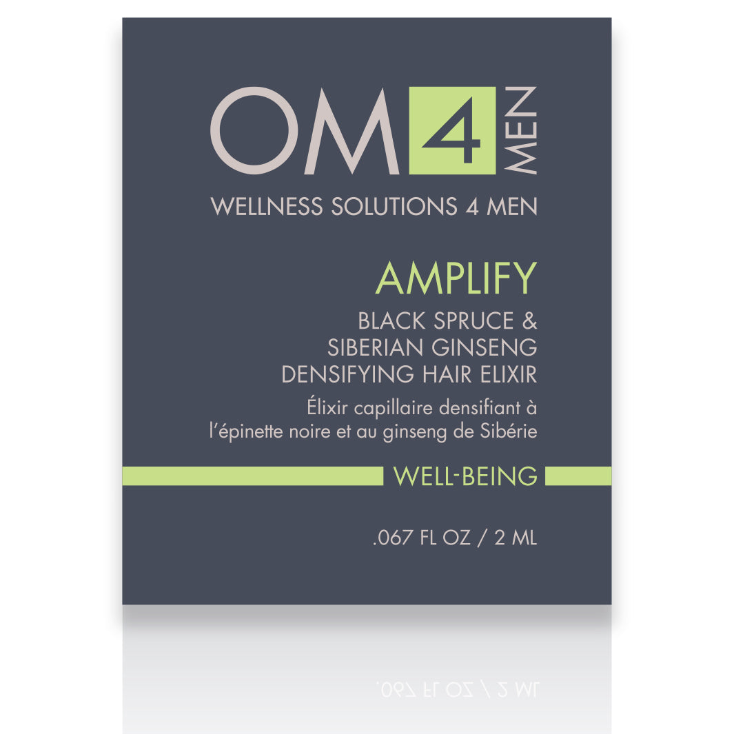 Amplify: Black Spruce & Siberian Ginseng Hair Densifying Elixir | OM4Men