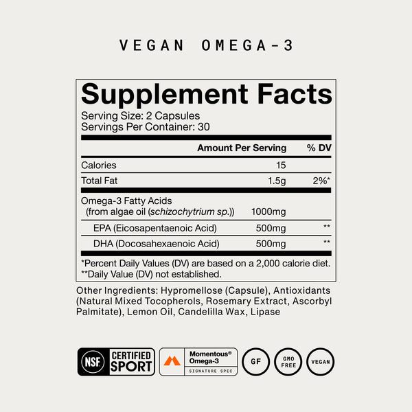 The Momentous Three - Vegan
