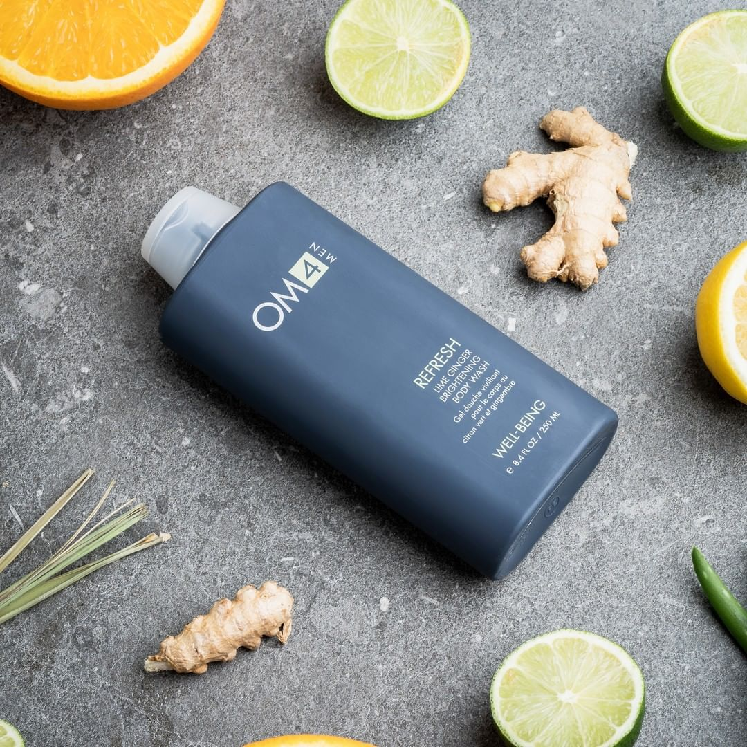 Refresh: Lime Ginger Brightening Body Wash | OM4Men