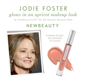 Vitamin Glaze® Oil Infused Lip Gloss – Peach Peony | Farmhouse Fresh