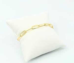 The Paperclip Bracelet (Gold) | Love You More