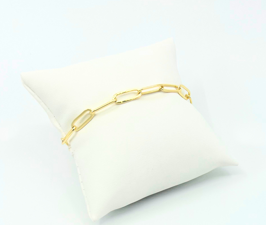 The Paperclip Bracelet (Gold) | Love You More