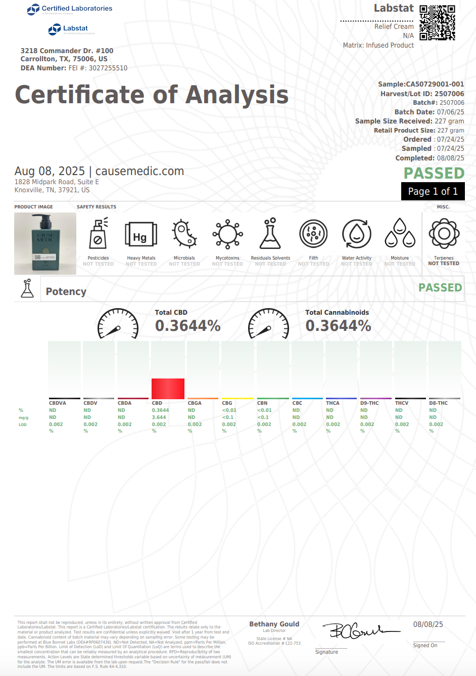 Travel Gift Set | Cause + Medic