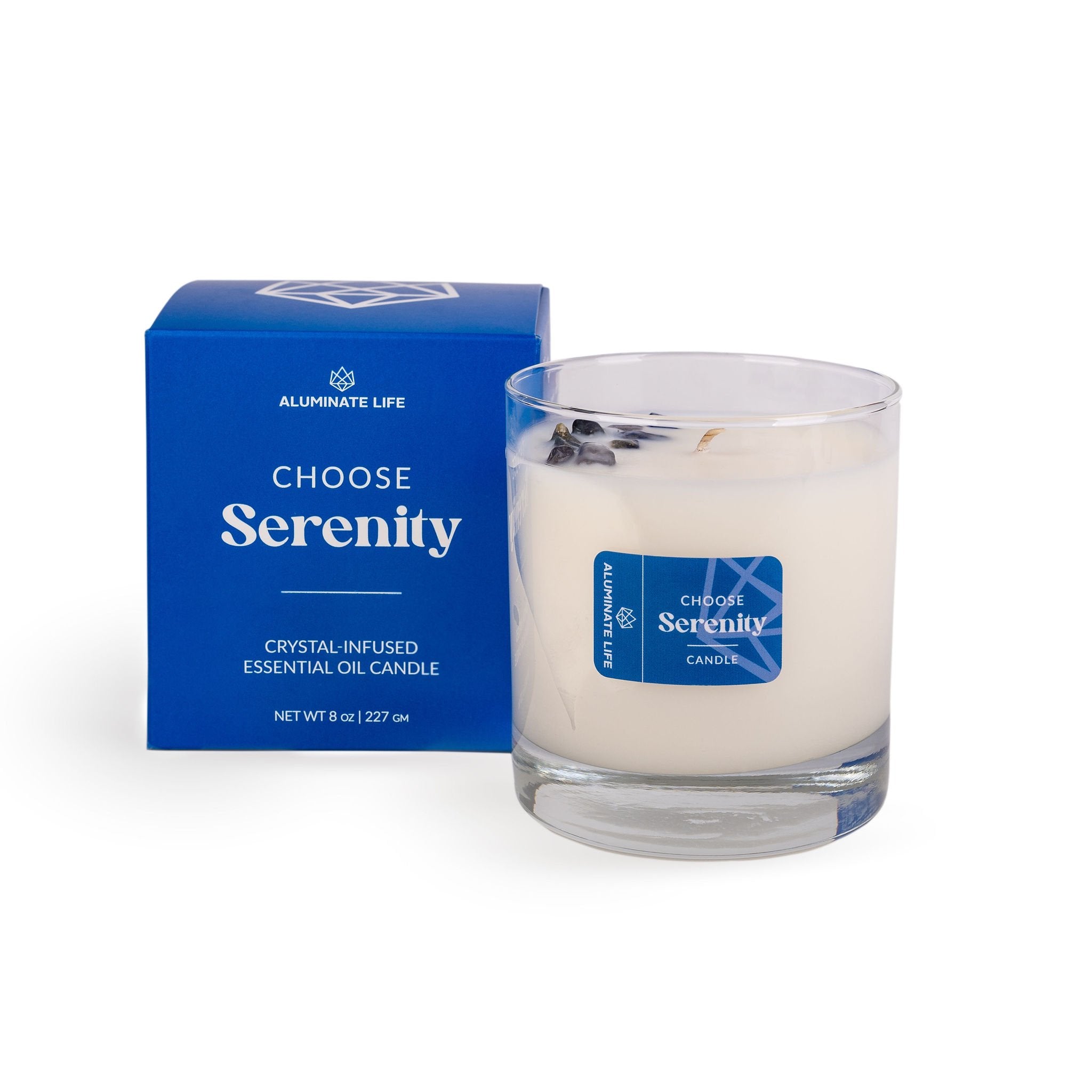 I Choose Serenity Candle | Aluminate Life