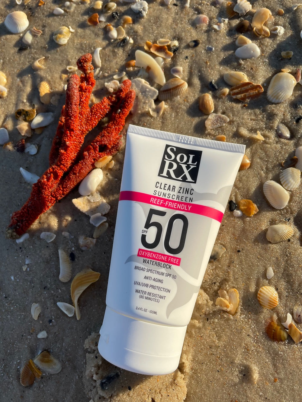 Clear Zinc SPF 50 Sunscreen | SolRX Sunscreen