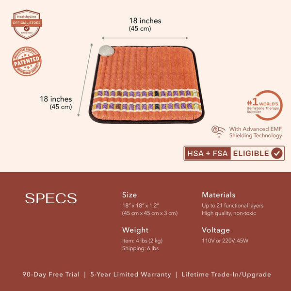 PEMF Far Infrared Heating Mats | HealthyLine