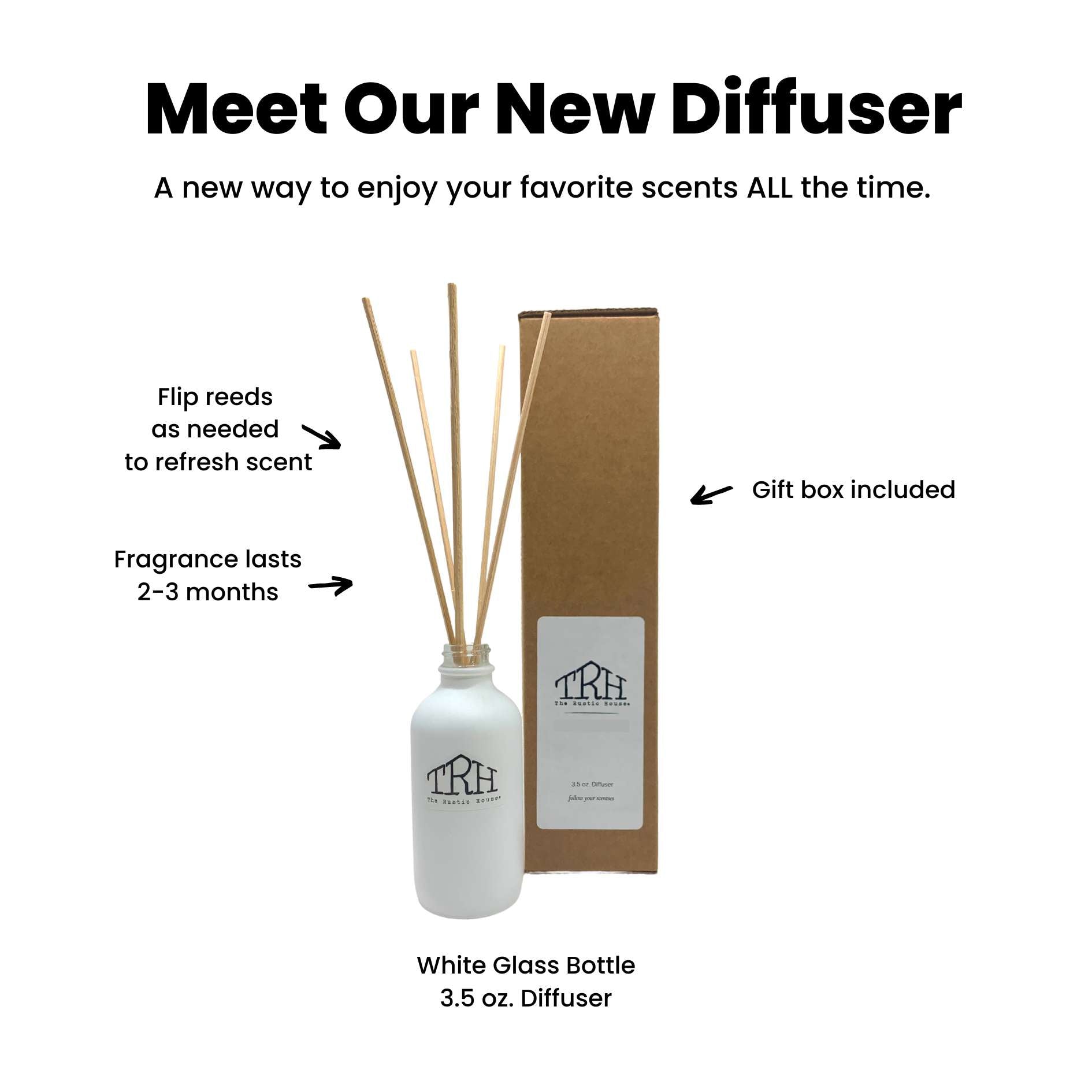 Teakwood Reed Diffuser | The Rustic House