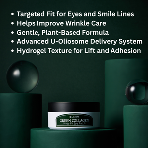 Green Collagen Wide Fit Eye Patch | Leaders