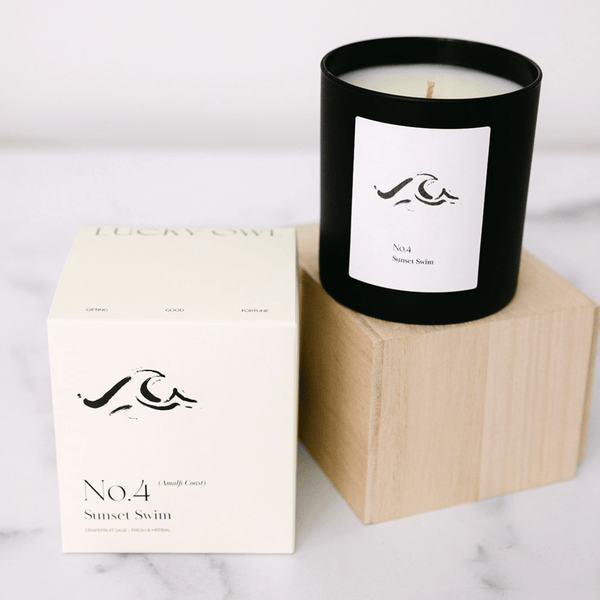 No. 4 Sunset Swim (Amalfi Coast) Candle | Lucky Owl
