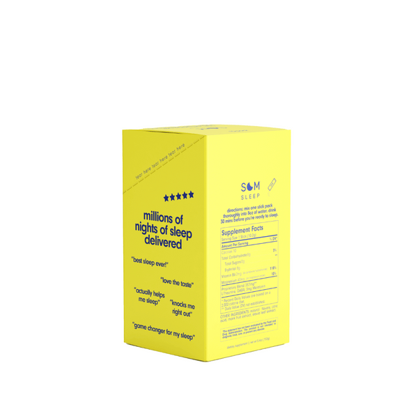 Sleep Aid Powder Drink Mix 15 pk - Berry | Som Sleep