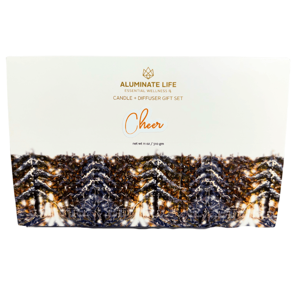 Candle & Diffuser Set - Cheer | Aluminate Life